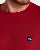 Moletom Careca Rusty Soft Vermelho