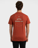 Camiseta Rusty Supply Vermelho