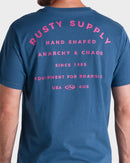 Camiseta Rusty Supply Azul
