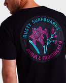Camiseta Rusty Fragments Preto