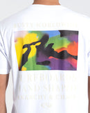 Camiseta Manga Curta Branca Rusty Solar Wind