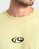 Camiseta Manga Curta Verde Rusty Solar Wind
