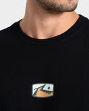 Camiseta Manga Curta Preta Rusty Color Box