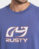 Camiseta Manga Curta Roxa Rusty Turning