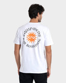 Camiseta Manga Curta Branca Rusty Purity