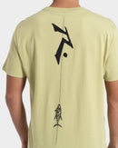 Camiseta Manga Curta Verde Claro Rusty 419Fish