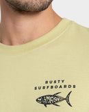 Camiseta Manga Curta Verde Claro Rusty 419Fish