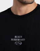 Camiseta Manga Curta Preta Rusty Foil