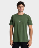 Camiseta Manga Curta Verde Rusty Foil