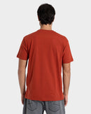 Camiseta Manga Curta Vermelha Rusty Foil