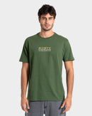 Camiseta Manga Curta Verde Rusty Bond