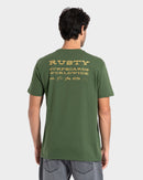 Camiseta Manga Curta Verde Rusty Bond