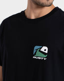 Camiseta Manga Curta Preta Rusty Phenom
