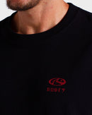 Camiseta Especial Rusty Jungle Fragments Preto