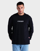 Camiseta Manga Longa Rusty V8 Preto